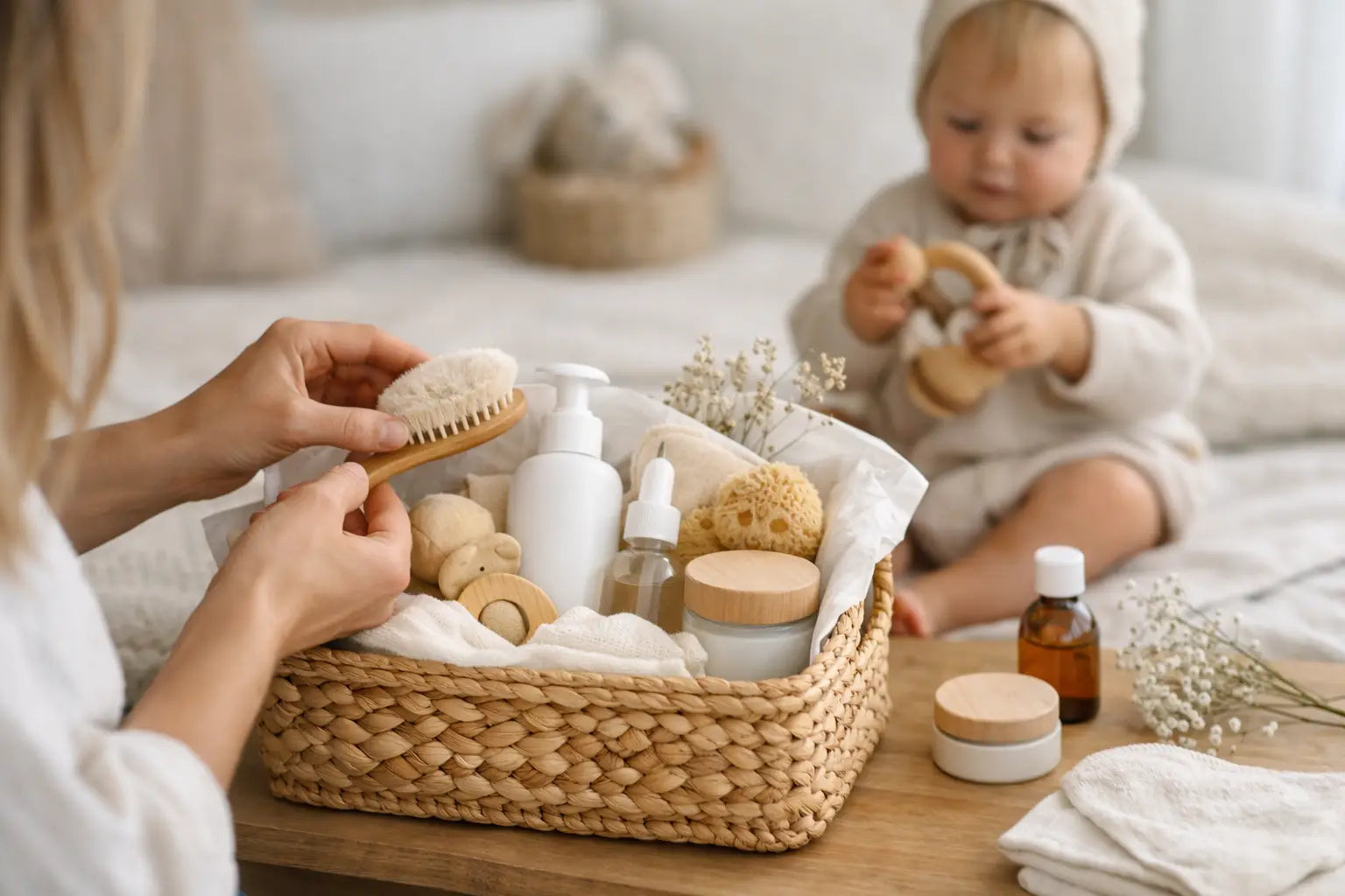 Cosmética ecológica para bebé regalo: cómo elegir