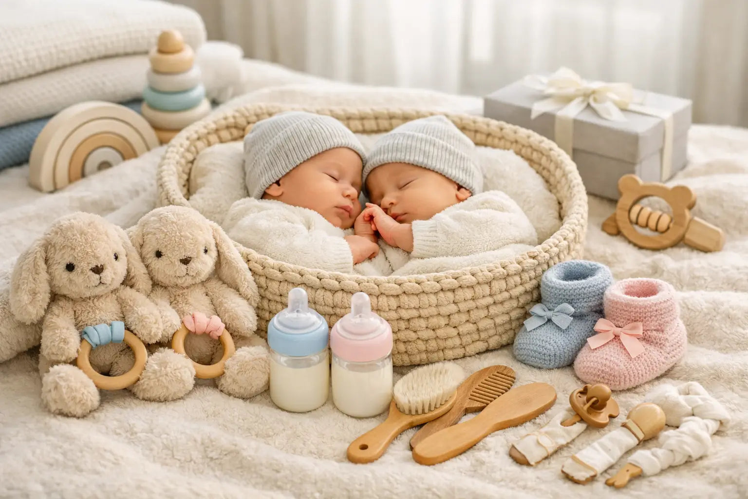 Regalo nacimiento gemelos: ideas que aciertan