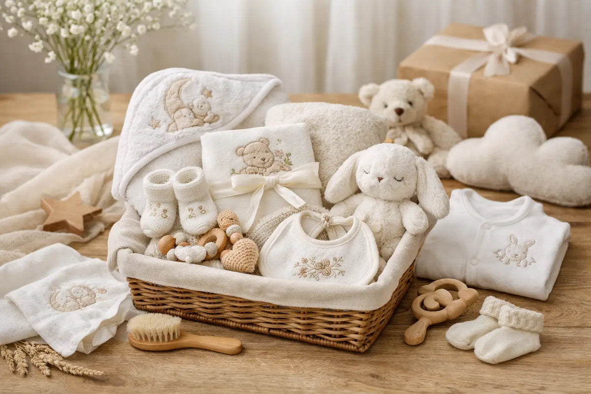 Pack bebé bordado completo para regalar con cariño