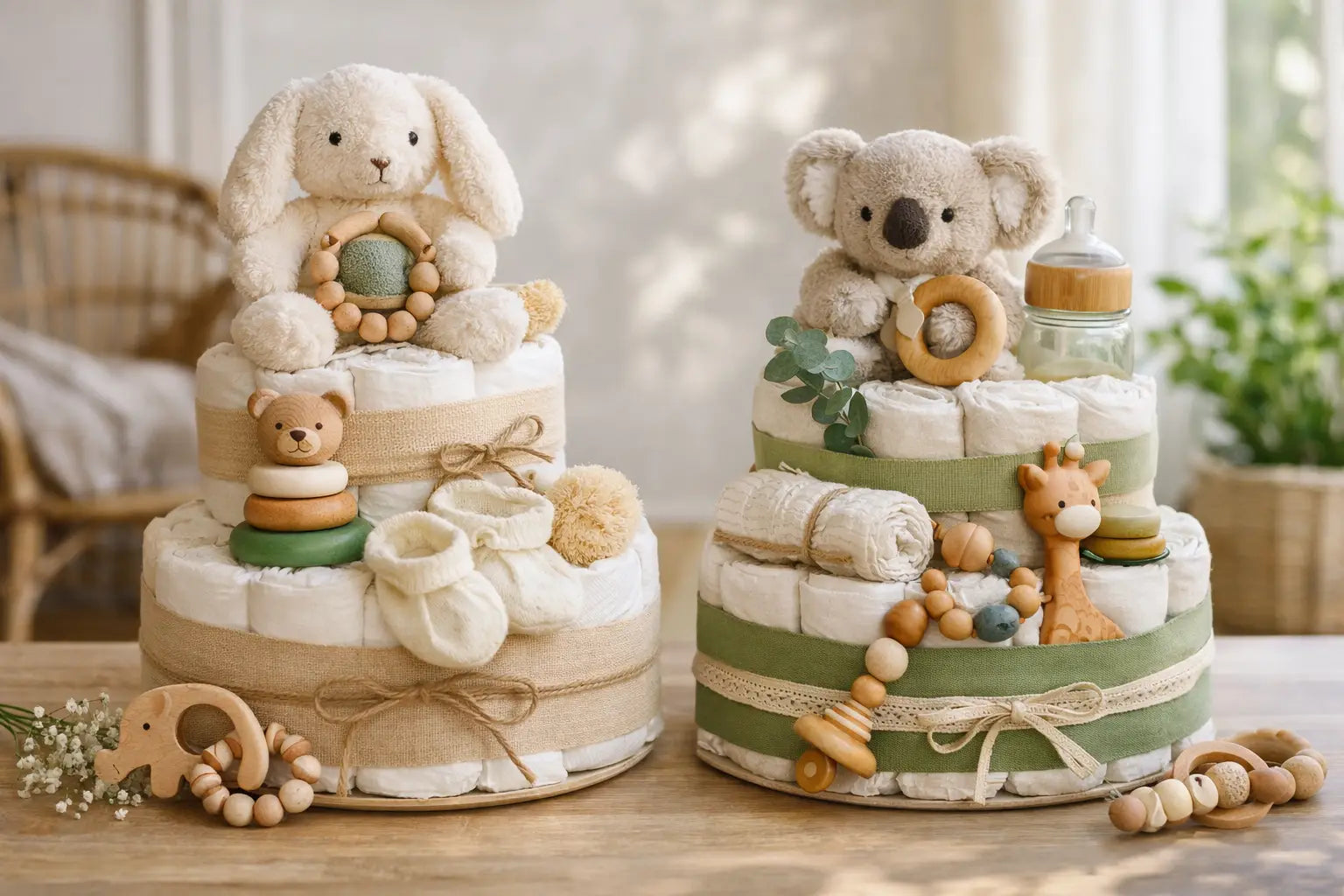 Mejores tartas de pañales ecológicas para regalar