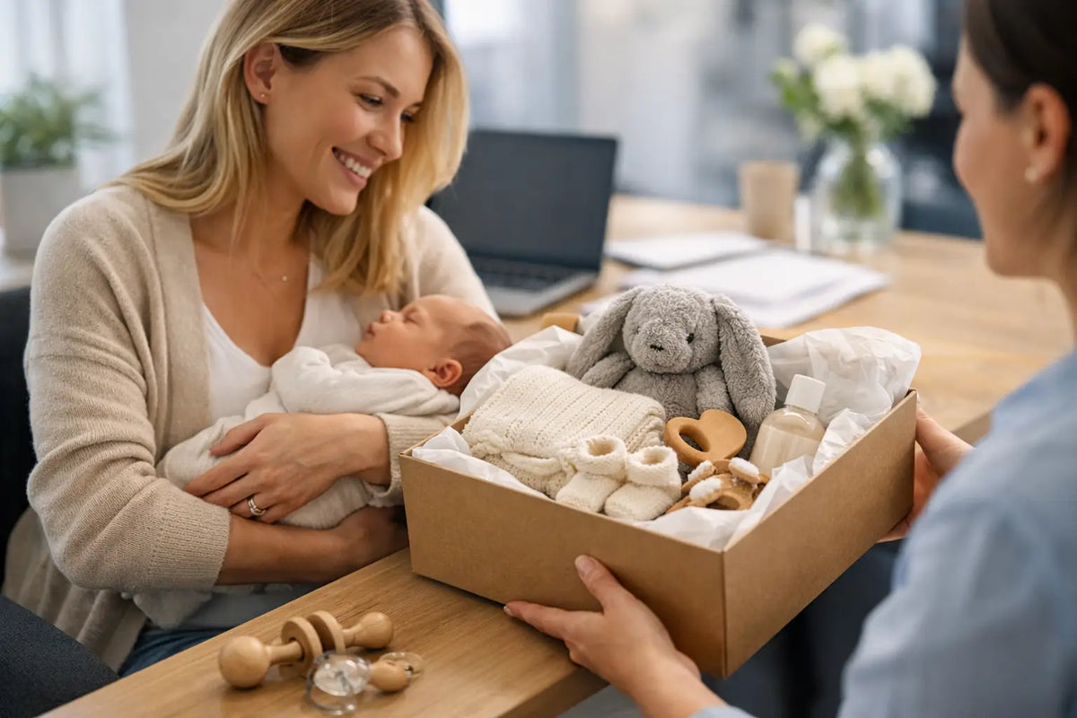 Caso real: regalo de empresa por maternidad