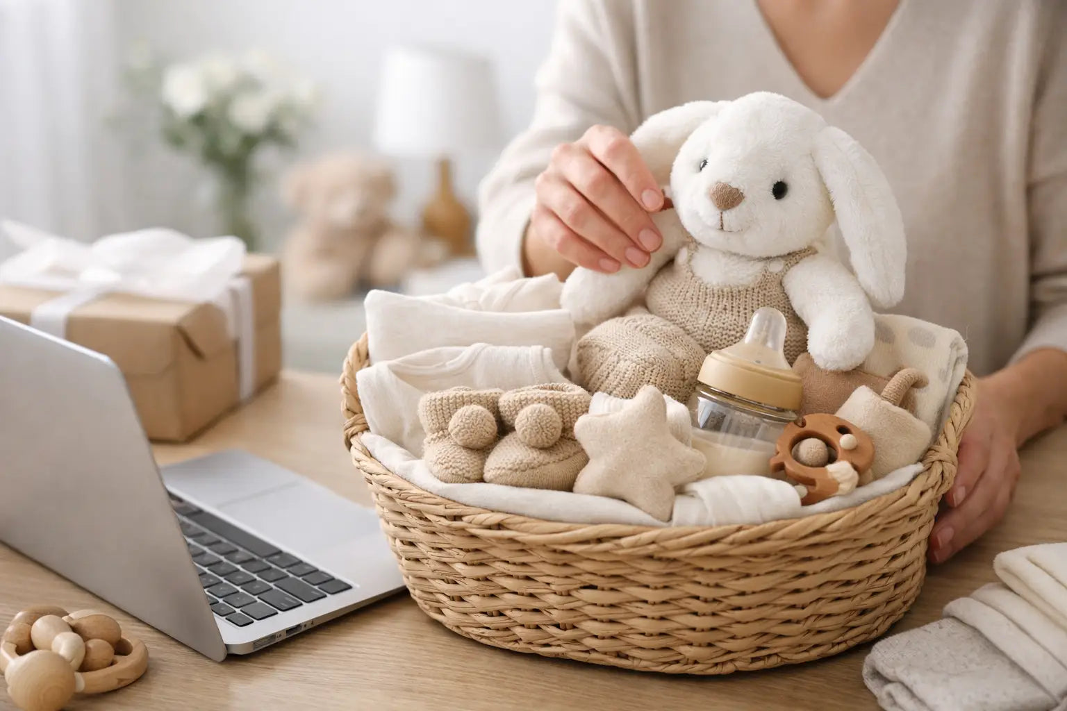 Cómo pedir cesta de nacimiento online bien