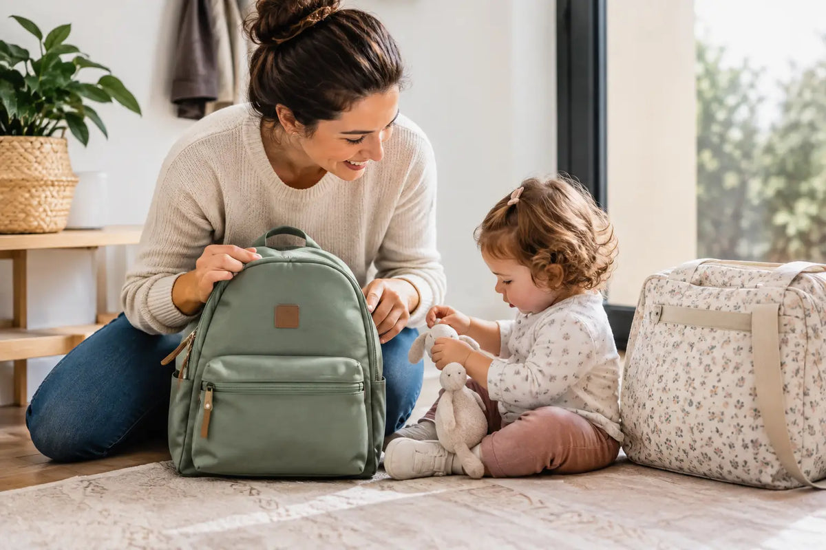 ¿Mochila o bolsa guardería para tu bebé?