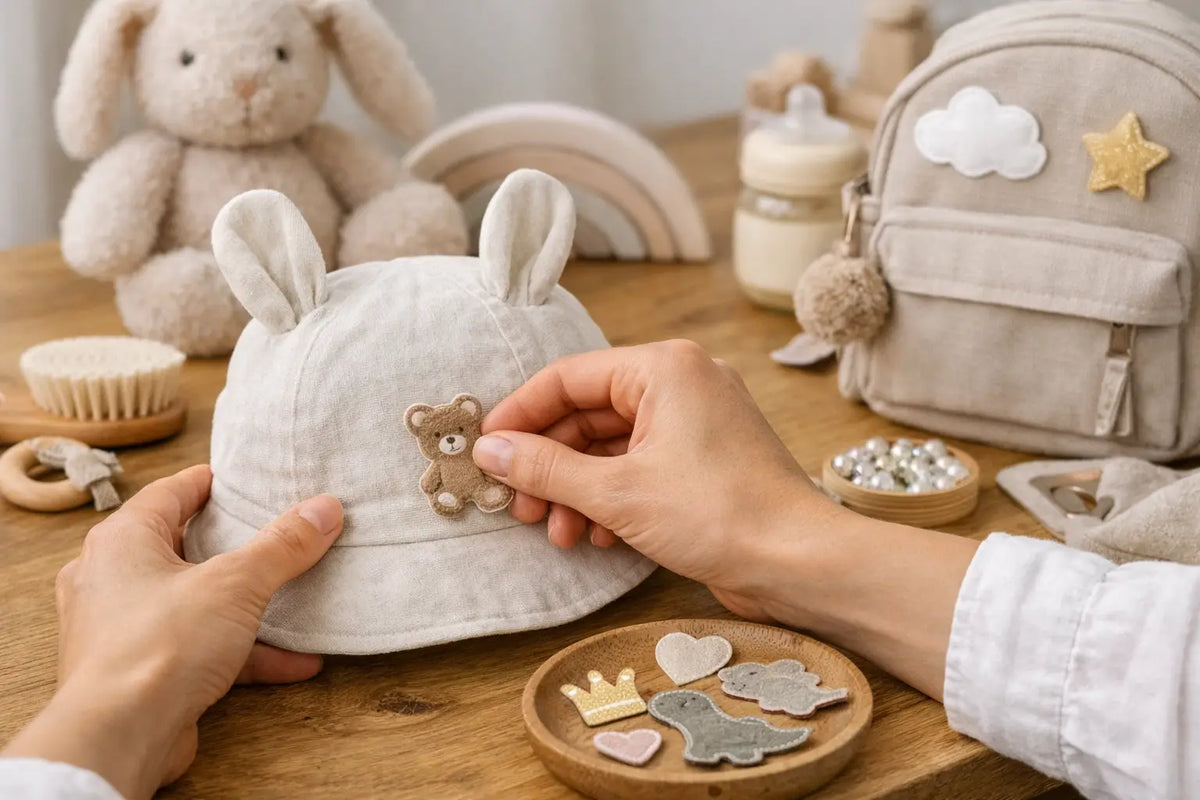 Cómo personalizar accesorios de guardería
