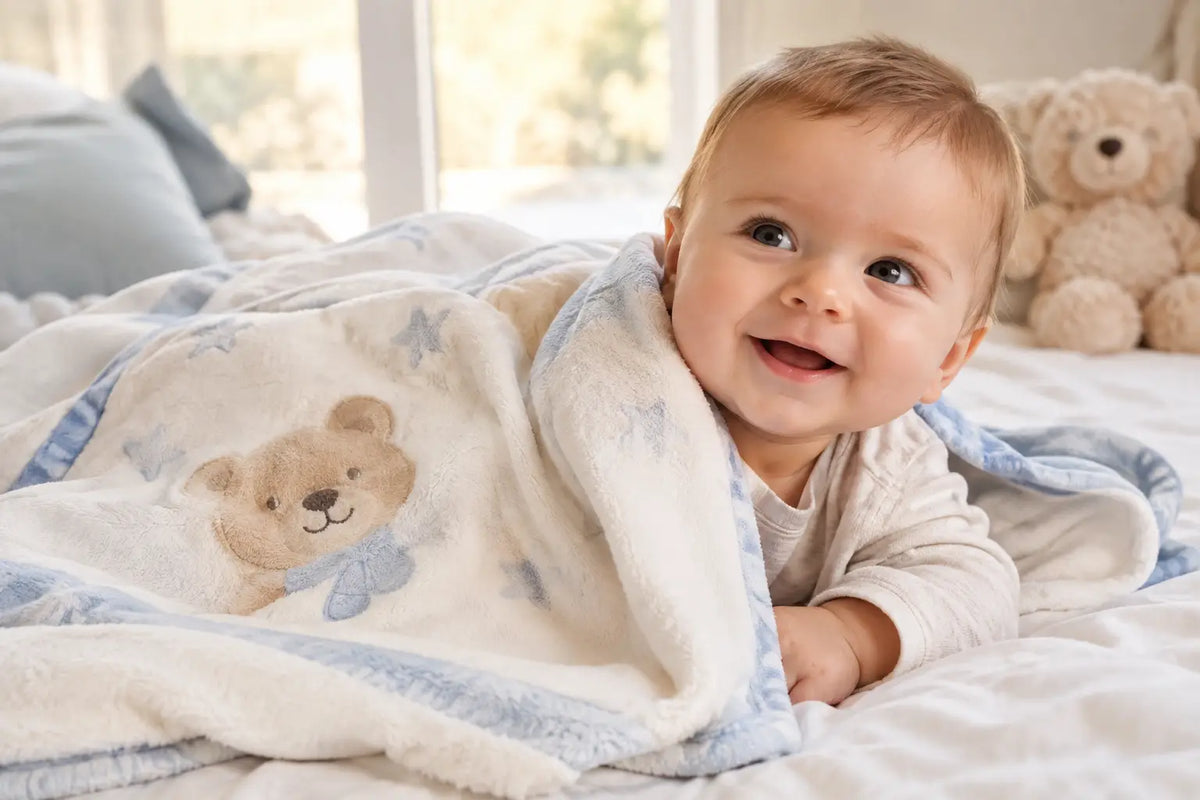 Mantas personalizadas para bebé que emocionan