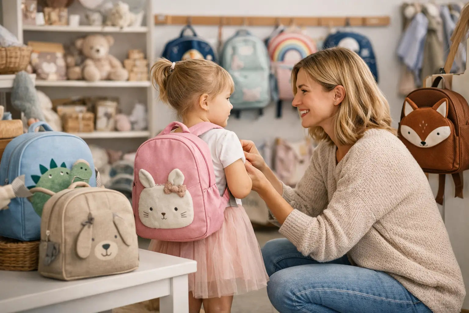 Mochila guardería personalizada: cómo elegirla