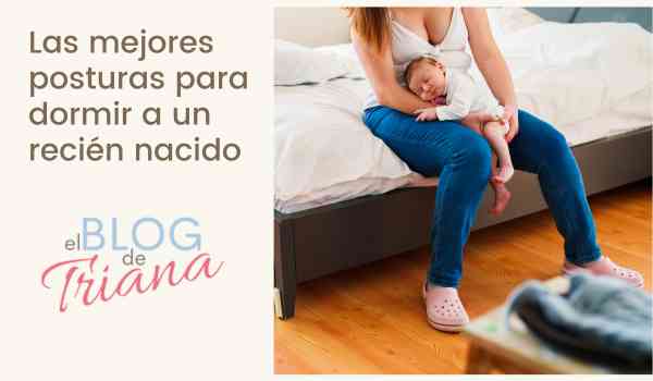 Las mejores posturas para dormir a un recién nacido - Cestas y canastillas para bebes | Mababyshop