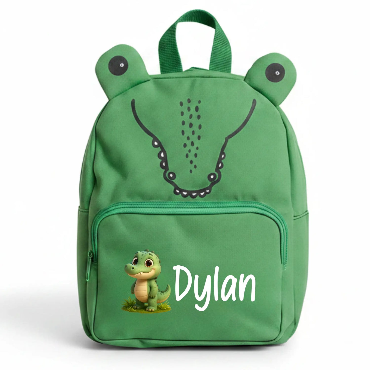 Mochila Cocodrilo Personalizada Con Nombre Para Guardería