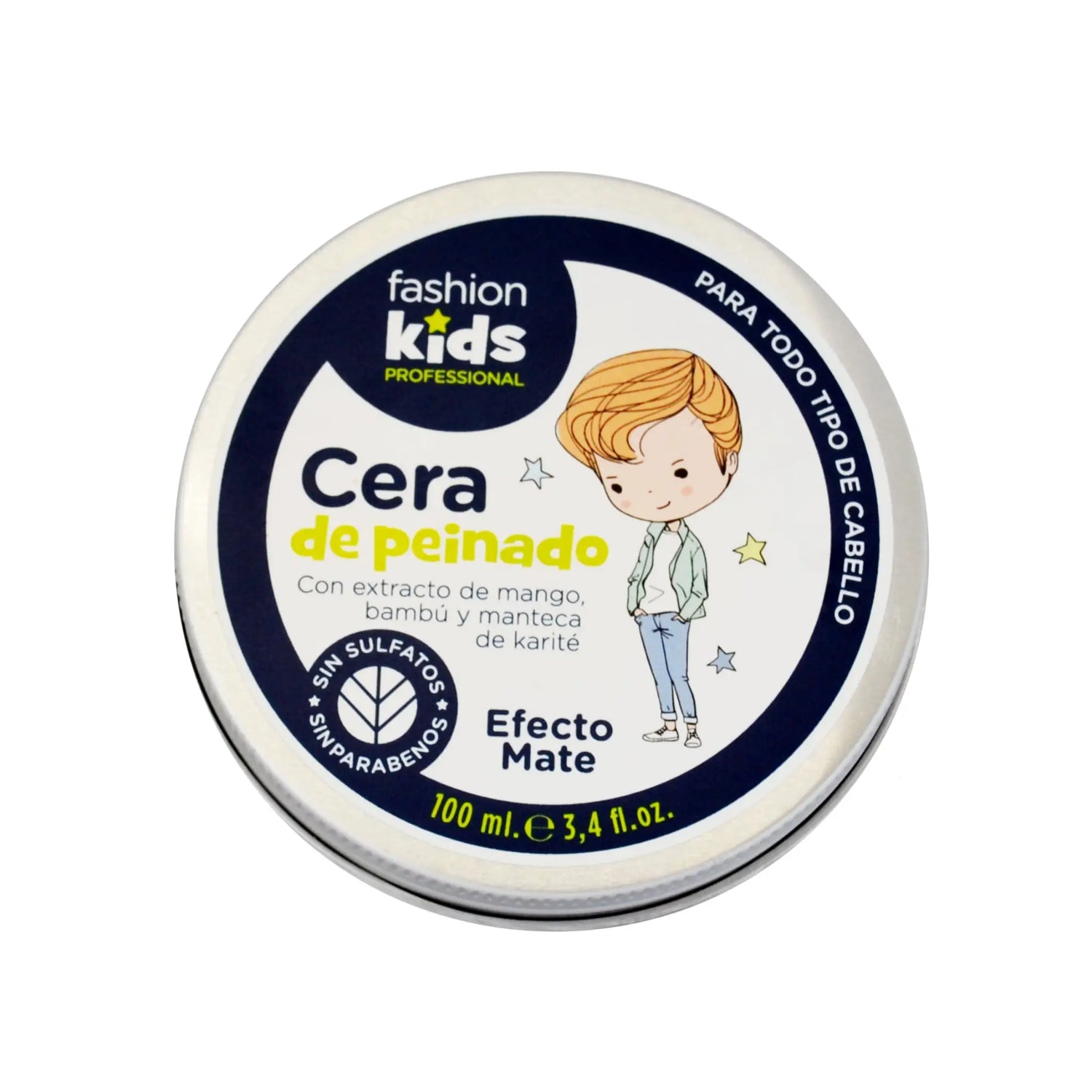 Cera De Peinado Infantil FashionKids Professional 100 ml