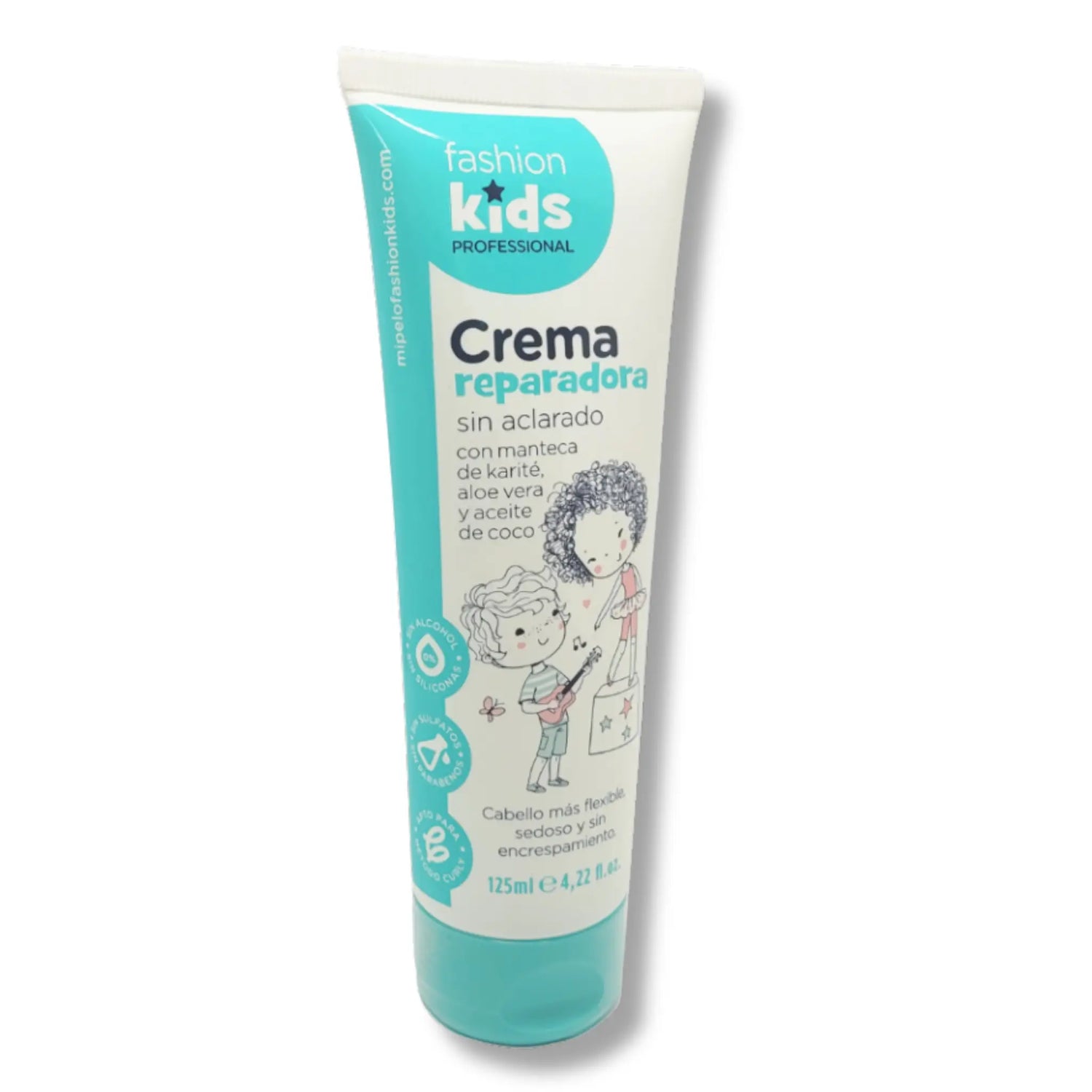 Crema Reparadora Método Curly FashionKids Professional 125 ml