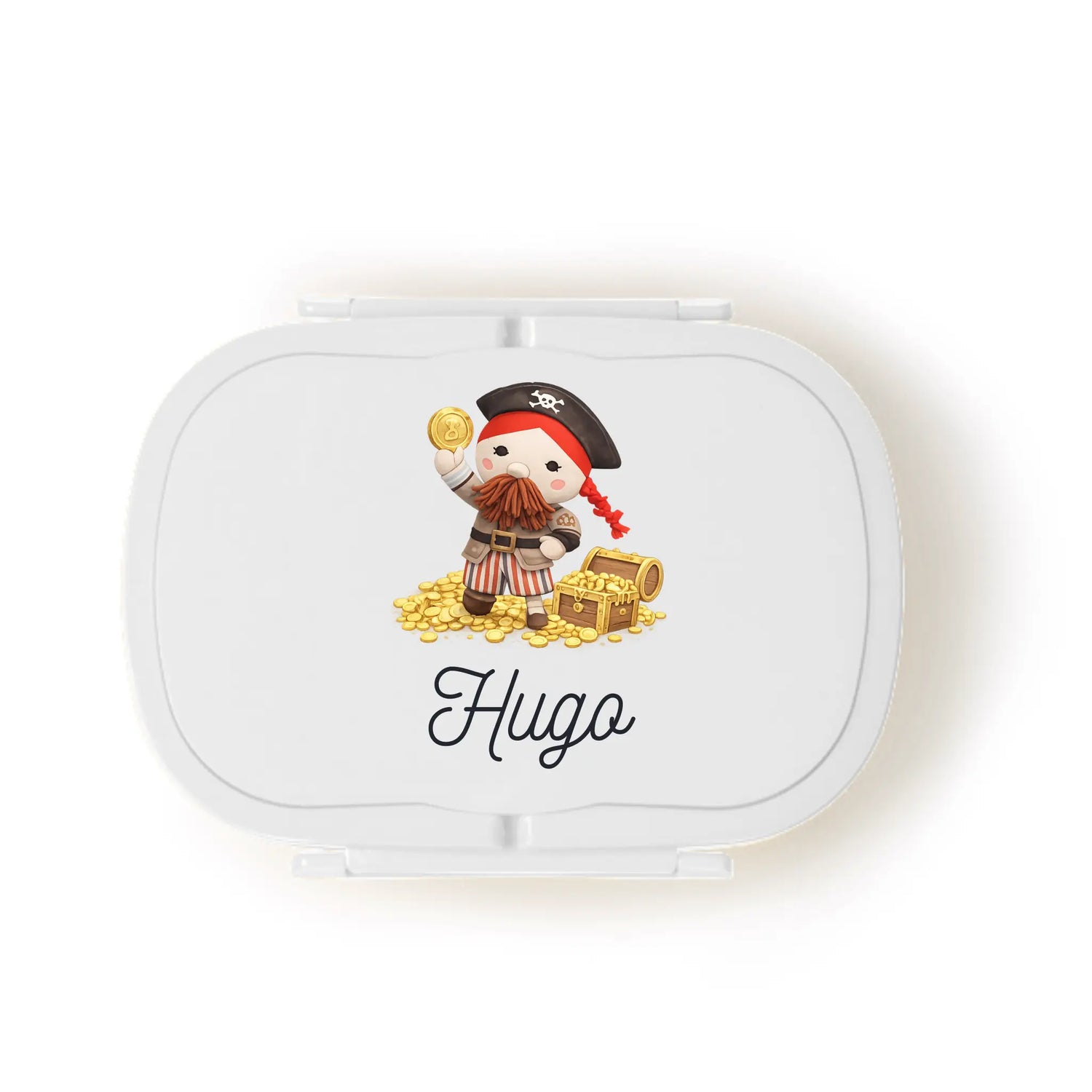Fiambrera Personalizada Para Guardería Con Nombre