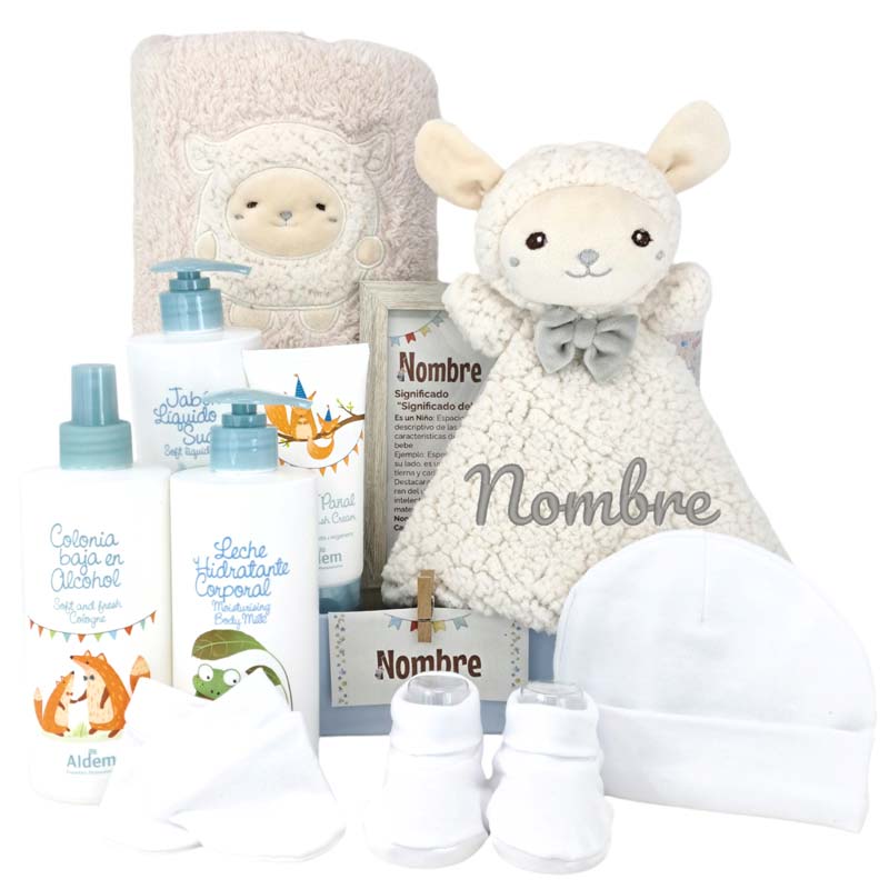 Canastilla Bubbles - Cestas y canastillas para bebes - Canastilla Personalizada