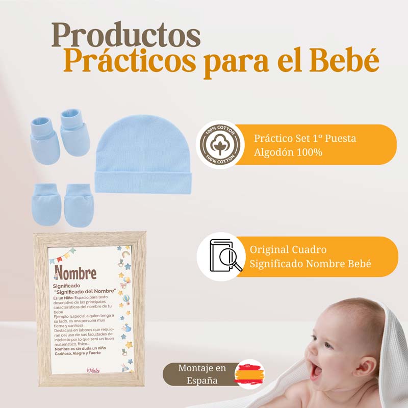 Canastilla Bubbles - Cestas y canastillas para bebes - Canastilla Personalizada