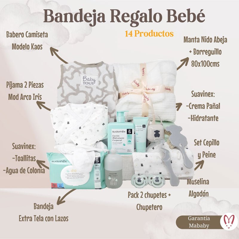 Cesta Bebé Tous Baby - Cestas y canastillas para bebes - canastilla bebe