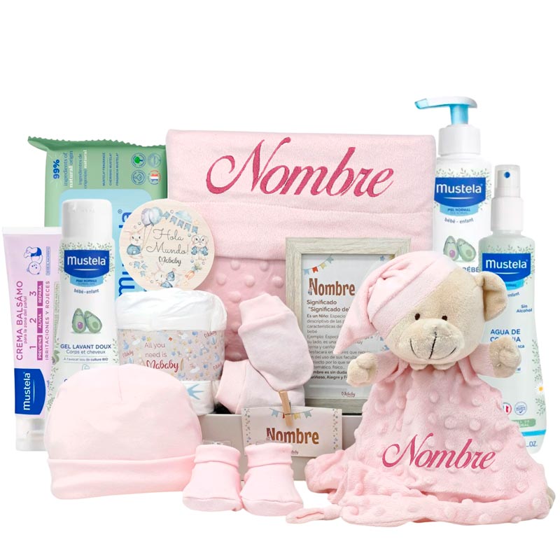 Cesta Velvet Deluxe - Cestas y canastillas para bebes | Mababyshop - Canastillas Mustela