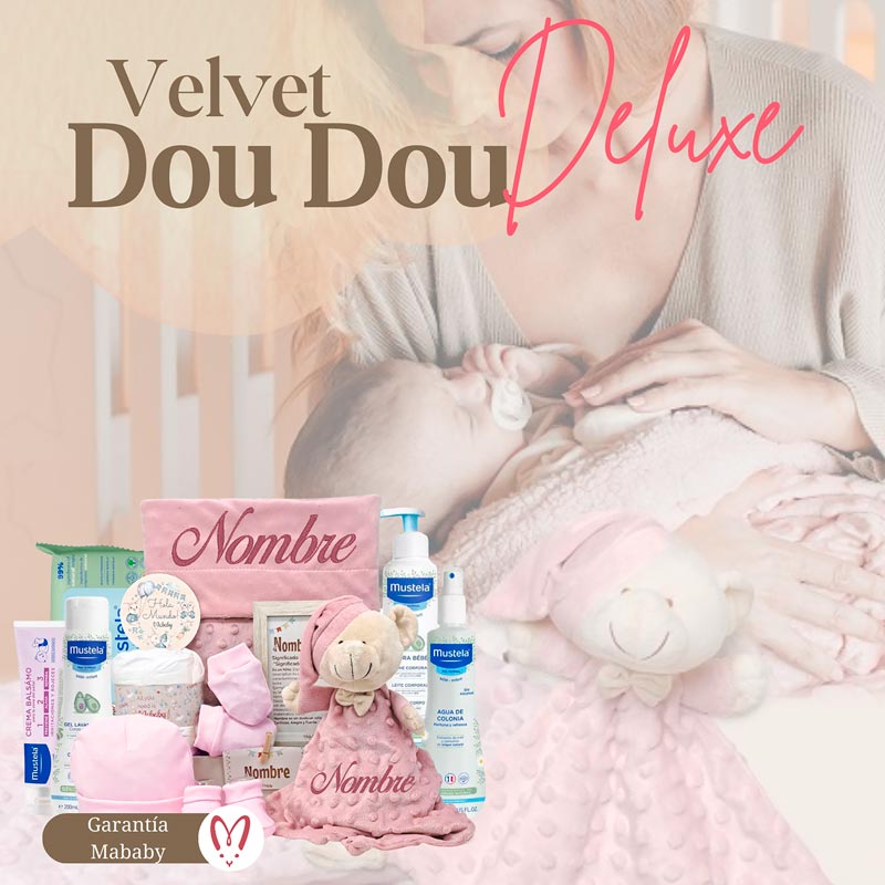 Cesta Velvet Deluxe - Cestas y canastillas para bebes | Mababyshop - Canastillas Mustela
