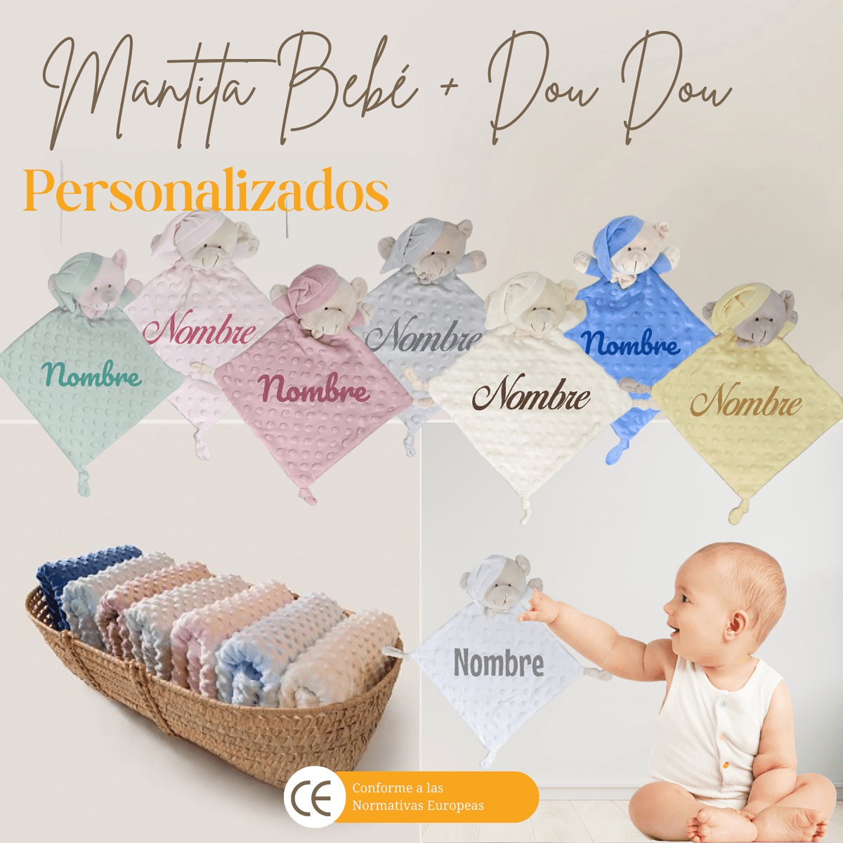 Cesta Velvet Deluxe - Cestas y canastillas para bebes | Mababyshop - Canastillas Mustela