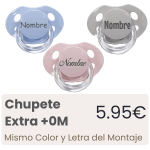 Complementa o Añade 1 o más Extras al Mejor Precio con el Mismo Nombre que Elijas en tu Pedido - Cestas y canastillas para bebes | Mababyshop - 