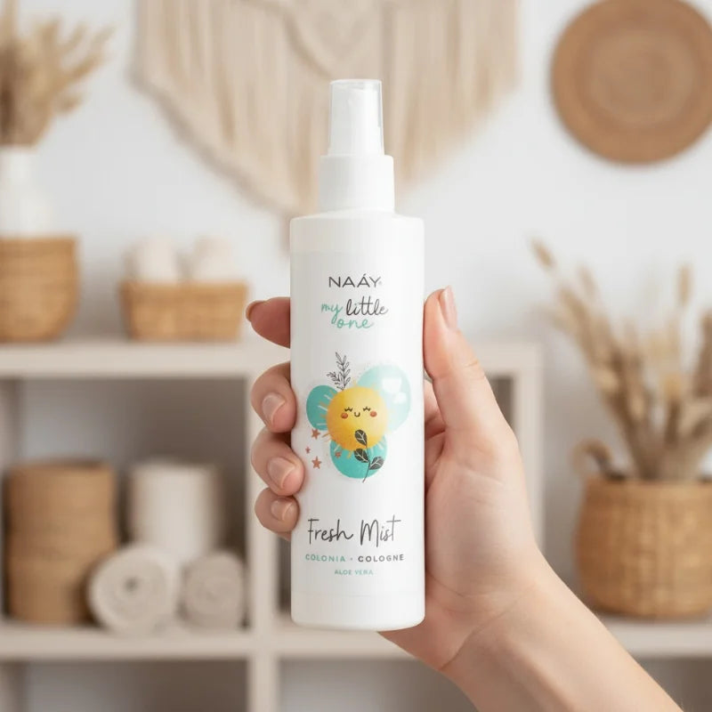 Spray fresco para bebé con aloe vera, cologne suave para niño o niña, ideal como regalo de nacimiento