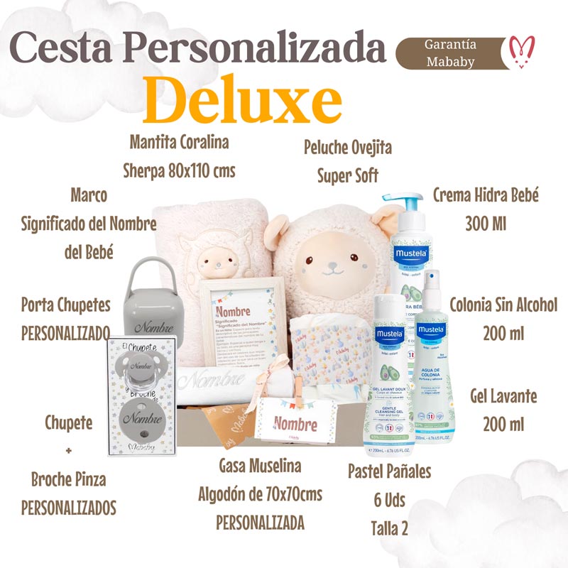 Happy Animals Deluxe - Cestas y canastillas para bebes | Mababyshop - 