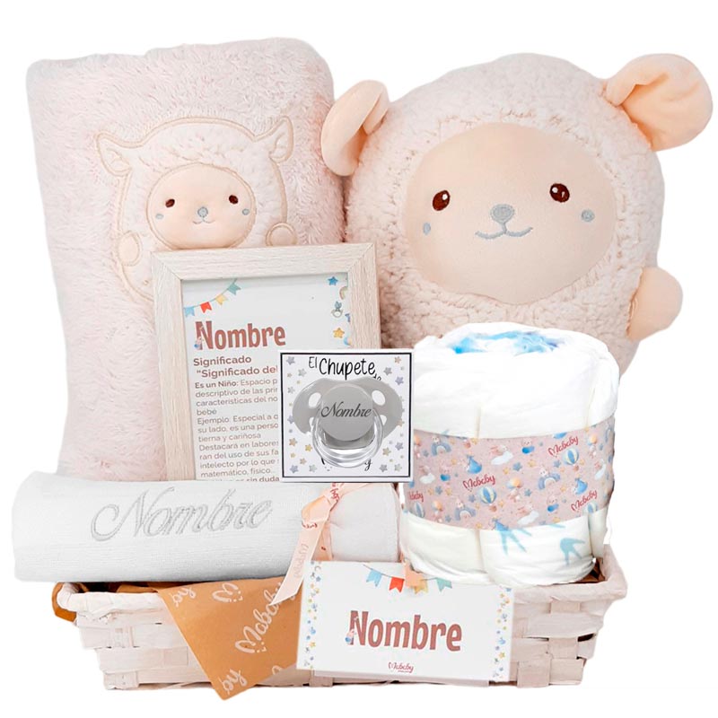 Mababyshop - cesta personalizada bebe