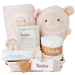 Happy Animals Ovejita - Cestas y canastillas para bebes | Mababyshop - cesta personalizada bebe