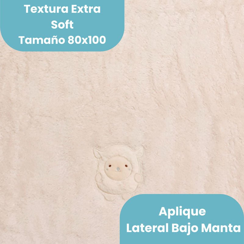 Happy Animals Ovejita - Cestas y canastillas para bebes | Mababyshop - cesta personalizada bebe