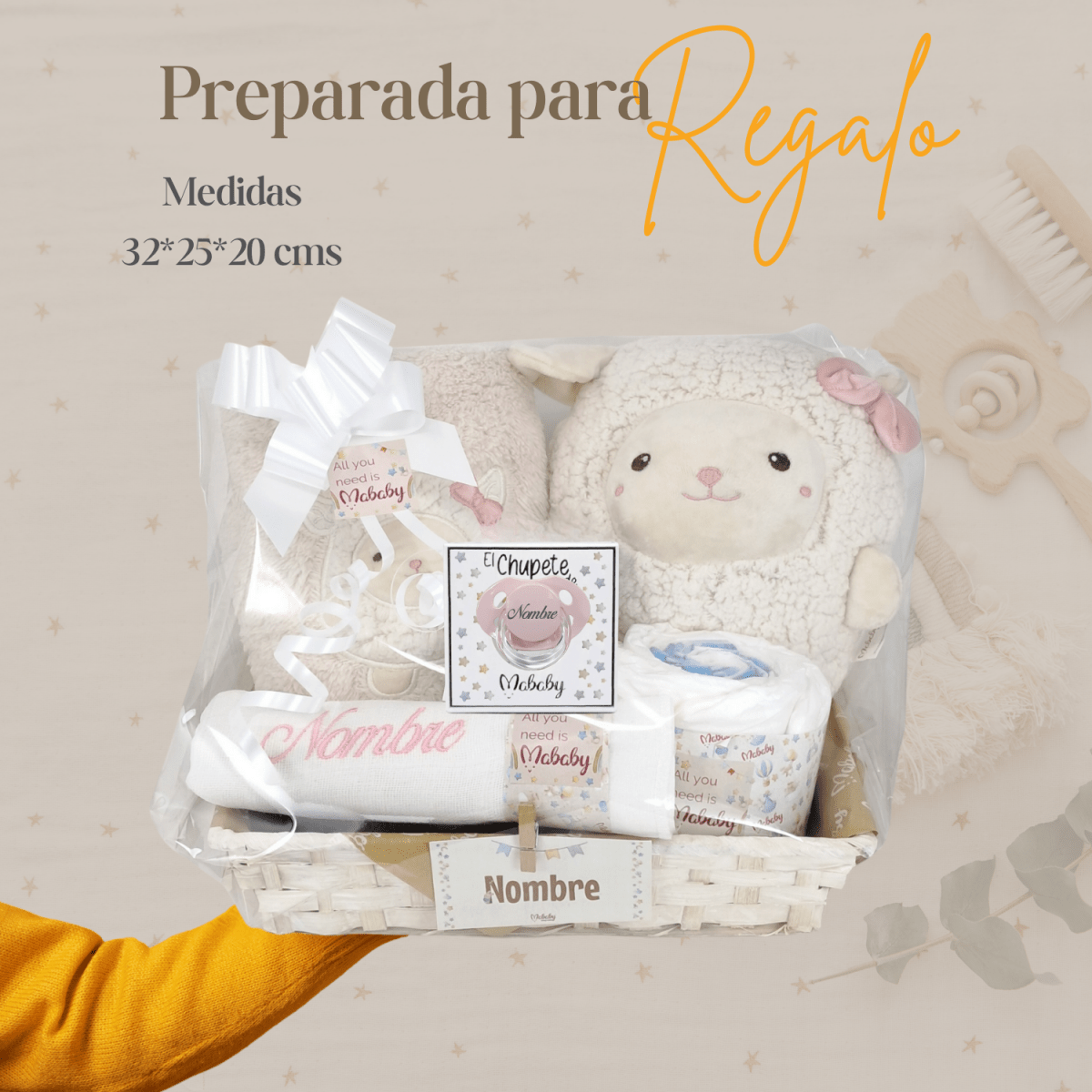 Mababyshop - cesta personalizada bebe
