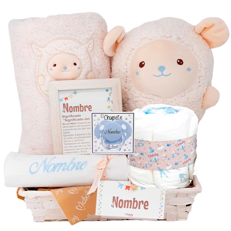 Mababyshop - cesta personalizada bebe