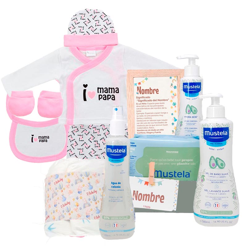 Hello Mustela - Cestas y canastillas para bebes | Mababyshop - Cesta Bebe Farmacia