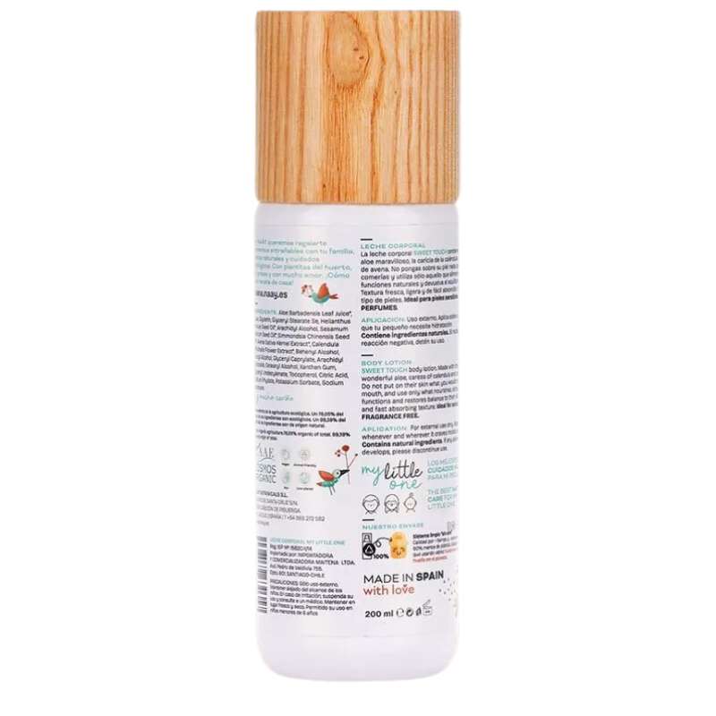 Leche Corporal - Sweet Touch - Cestas y canastillas para bebes - Canastilla Eco