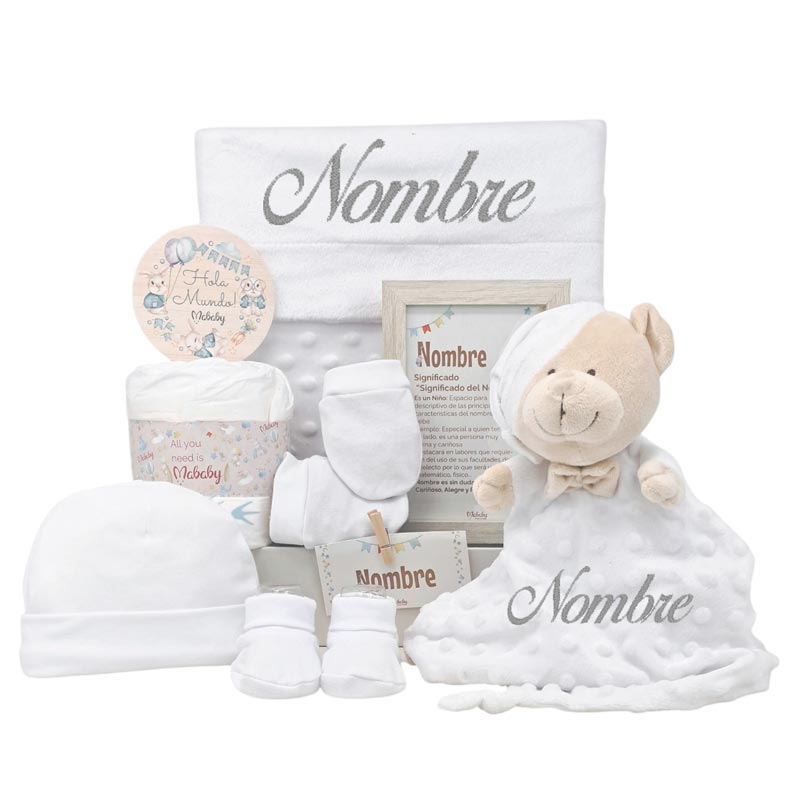 Little Velvet de Mababy - Cestas y canastillas para bebes | Mababyshop - canastilla bebe