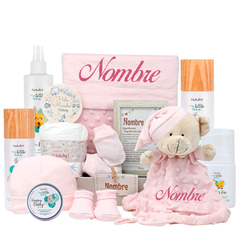 Little Velvet de Mababy - Cestas y canastillas para bebes | Mababyshop - canastilla bebe
