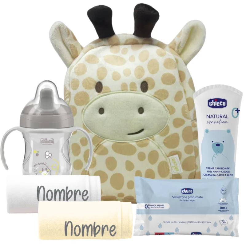 Mochila Jirafa Chicco Personalizada
