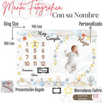 Manta Fotográfica Bebé - Cestas y canastillas para bebes - Mantas