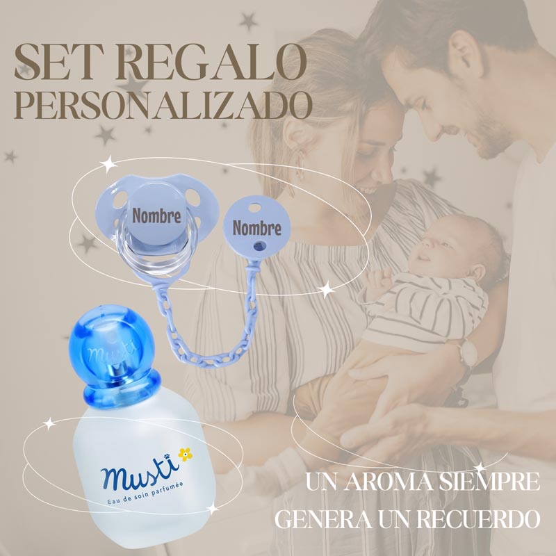 Mi Aroma Musti - Cestas y canastillas para bebes - Set regalo bebe