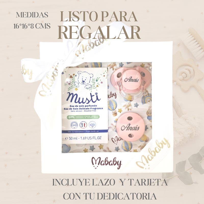 Mi Aroma Musti - Cestas y canastillas para bebes - Set regalo bebe