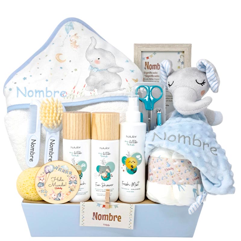 Mi Capa Naay - Cestas y canastillas para bebes - Canastilla Bebe Personalizada