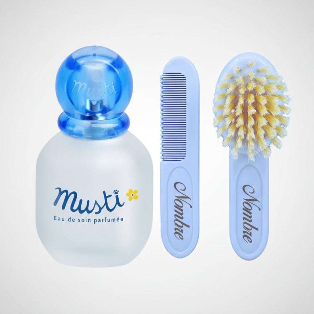 Mi Esencia Musti - Cestas y canastillas para bebes - Set regalo bebe