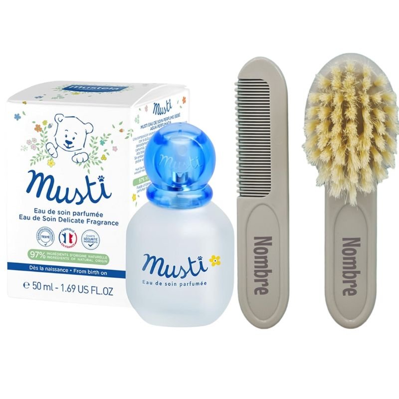 Mi Esencia Musti - Cestas y canastillas para bebes - Set regalo bebe