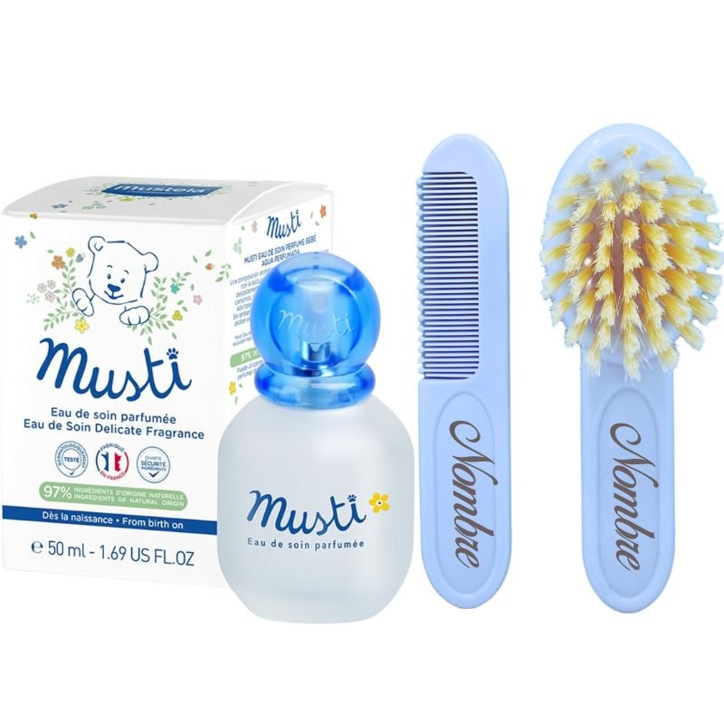 Mi Esencia Musti - Cestas y canastillas para bebes - Set regalo bebe