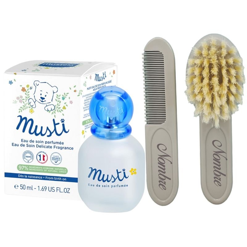 Mi Esencia Musti - Cestas y canastillas para bebes - Set regalo bebe