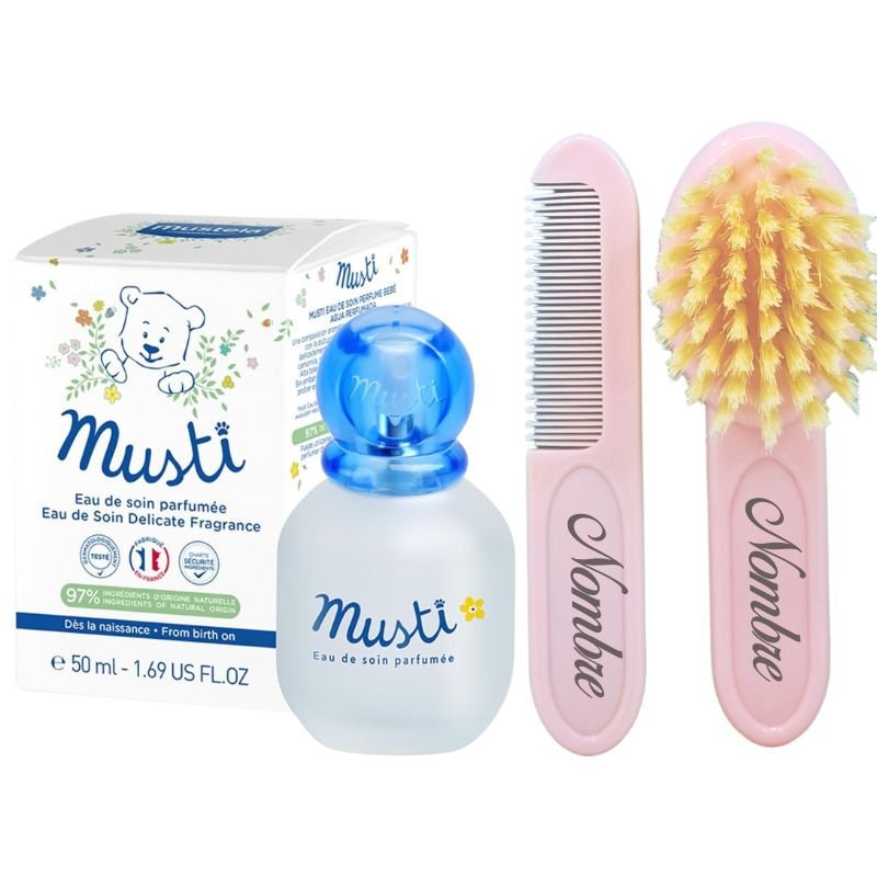 Mi Esencia Musti - Cestas y canastillas para bebes - Set regalo bebe