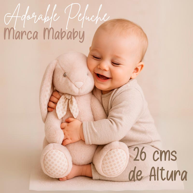 Mi Peluche Deluxe - Cestas y canastillas para bebes | Mababyshop - Canastilla Personalizada
