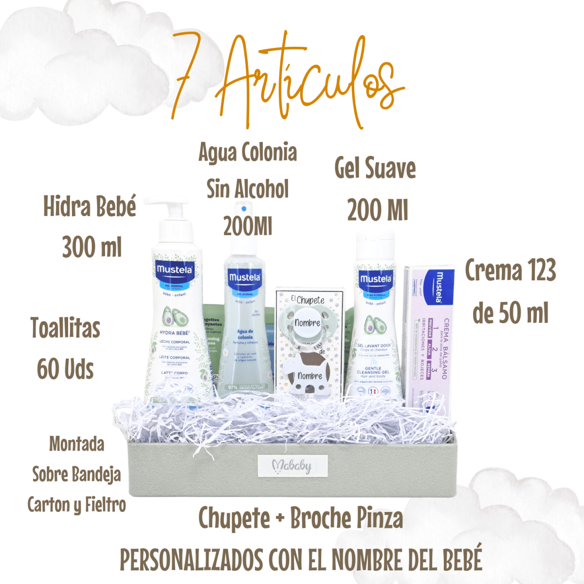 Mababyshop - Canastilla bebe Mustela