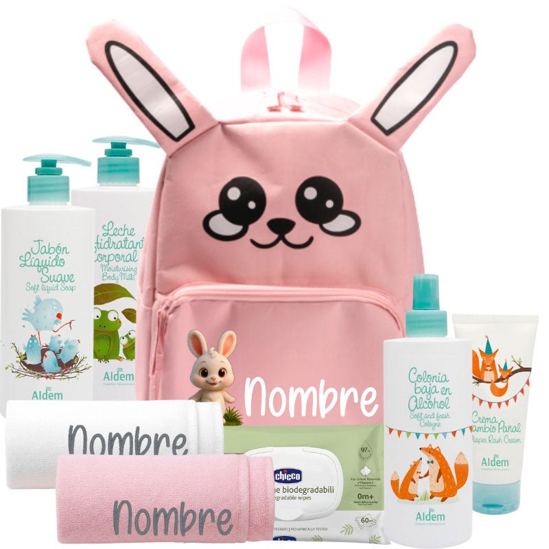 Mi primera Mochila Conejito - Cestas y canastillas para bebes | Mababyshop - Mabybox