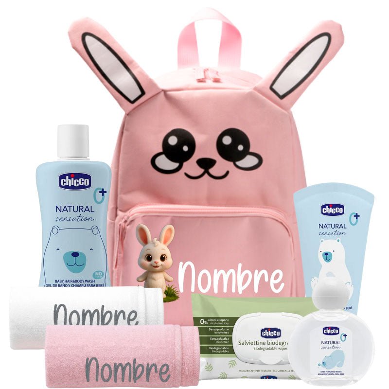 Mi primera Mochila Conejito - Cestas y canastillas para bebes | Mababyshop - Mabybox