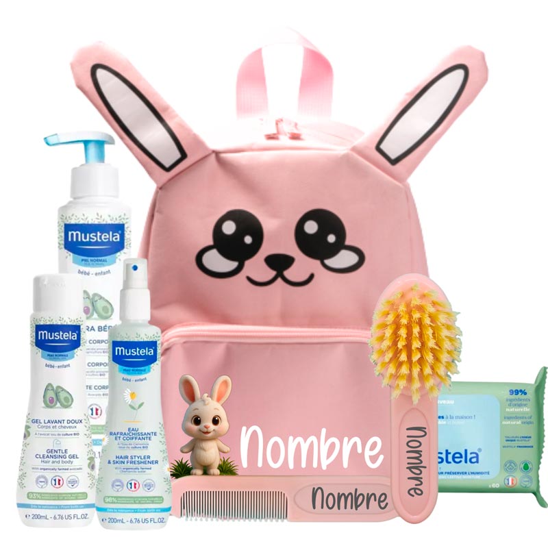 Mi primera Mochila Conejito - Cestas y canastillas para bebes | Mababyshop - Mabybox