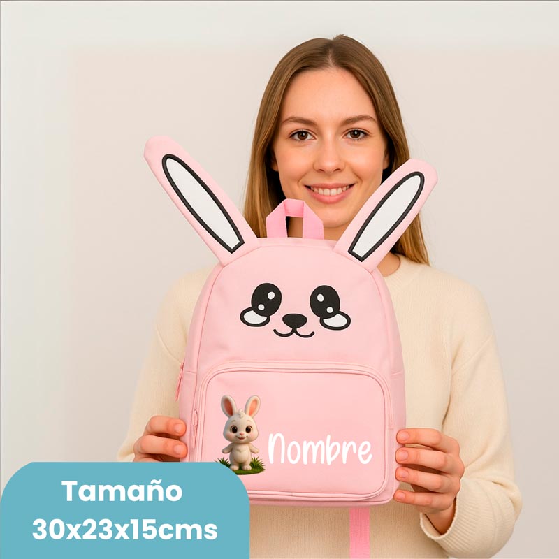 Mi primera Mochila Conejito - Cestas y canastillas para bebes | Mababyshop - Mabybox