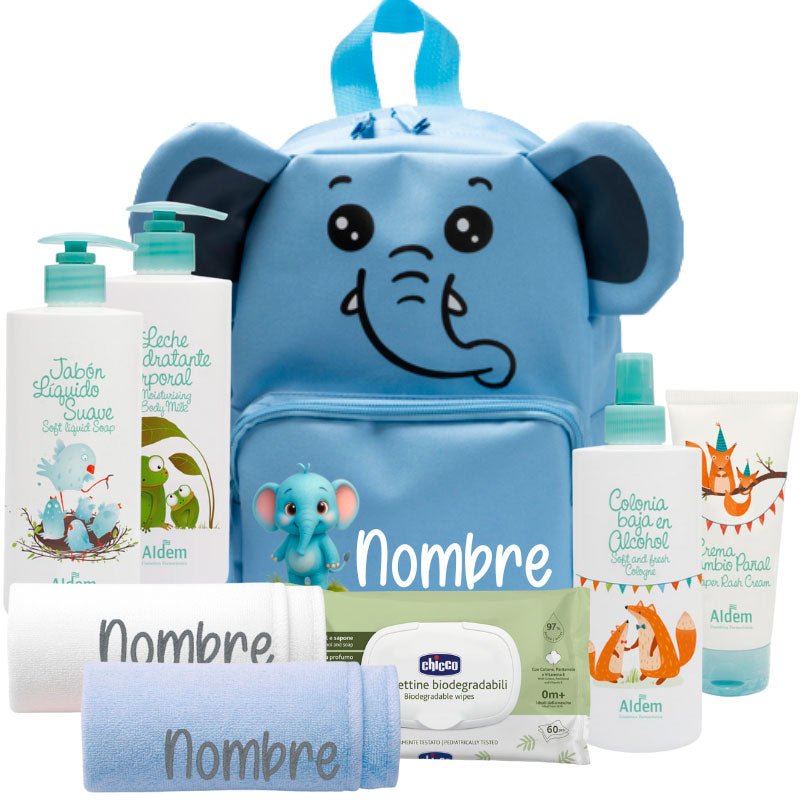 Mi primera Mochila Elefante - Cestas y canastillas para bebes | Mababyshop - Mabybox